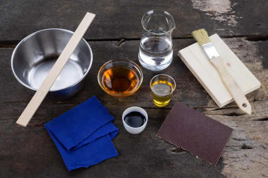 Receta: 'Oil Paint on Wood'